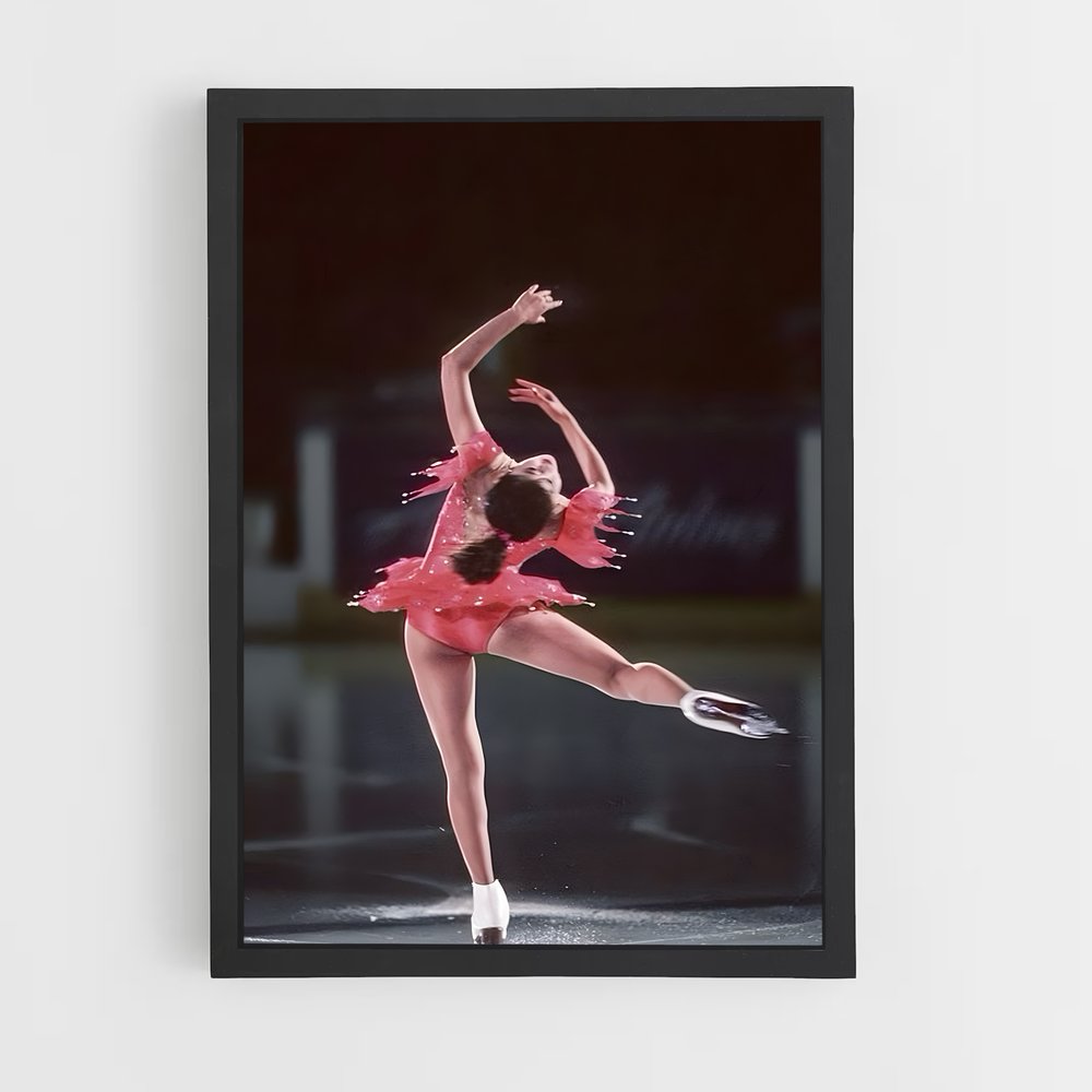 Poster Kristi yamaguchi finesse – affiche Patinage artistique (vue 2)